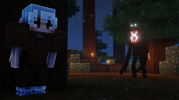 This Minecraft HORROR mod made me...